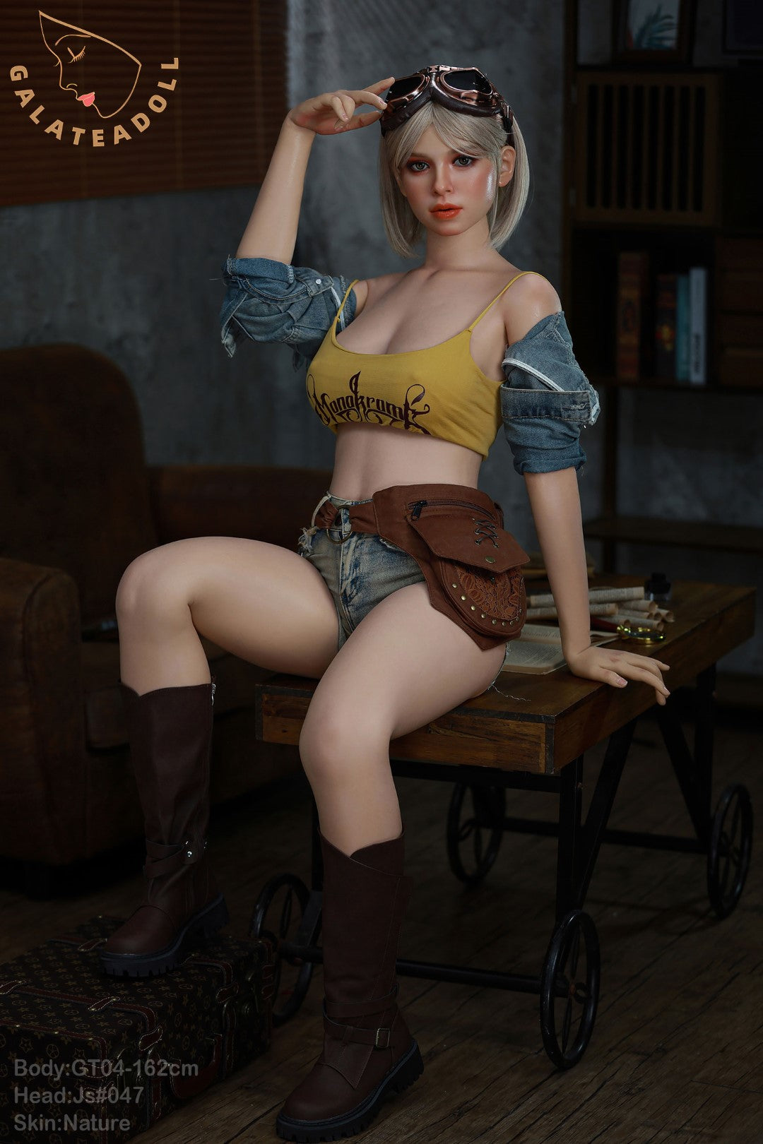 Emma Sex Doll (Galatea Doll 162 cm C-Cup #047 silikonas)