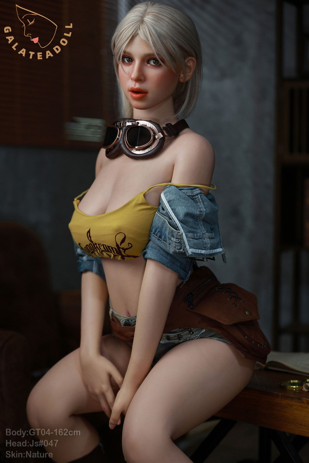 Emma Sex Doll (Galatea Doll 162 cm C-Cup #047 silikonas)