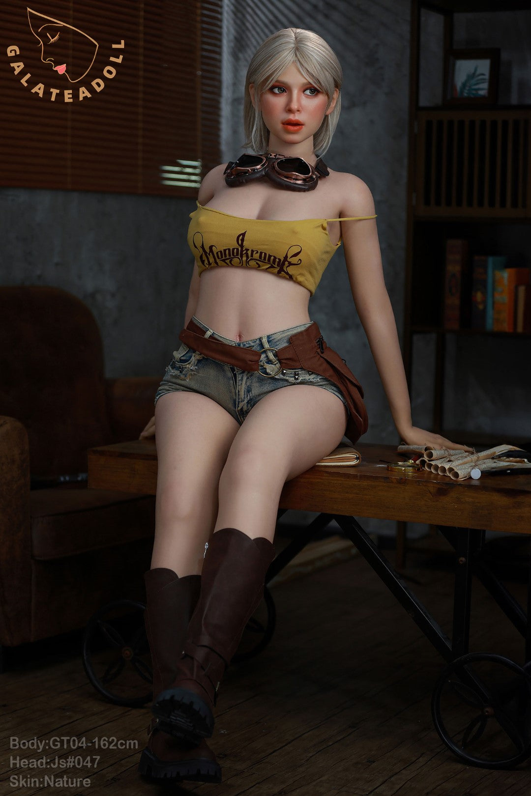 Emma Sex Doll (Galatea Doll 162 cm C-Cup #047 silikonas)