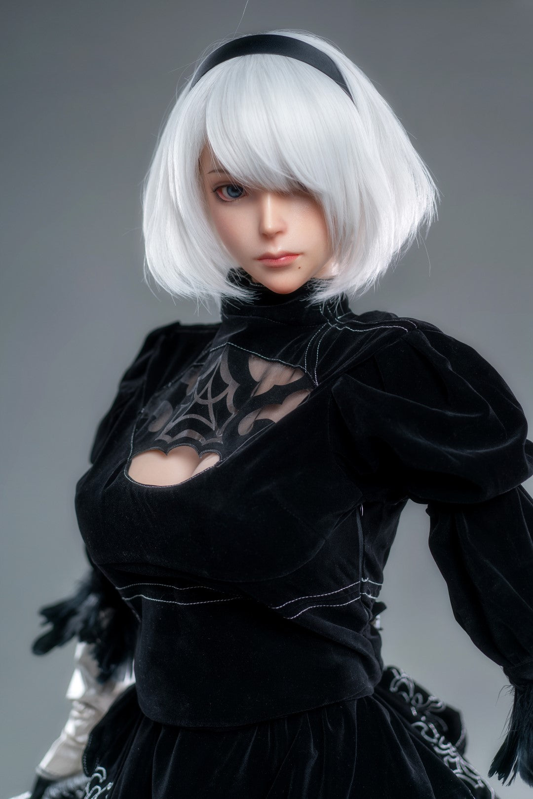 Yorha 2B Sex Doll (žaidimo moteris 171 cm E-Cup Nr. 18 silikonas)