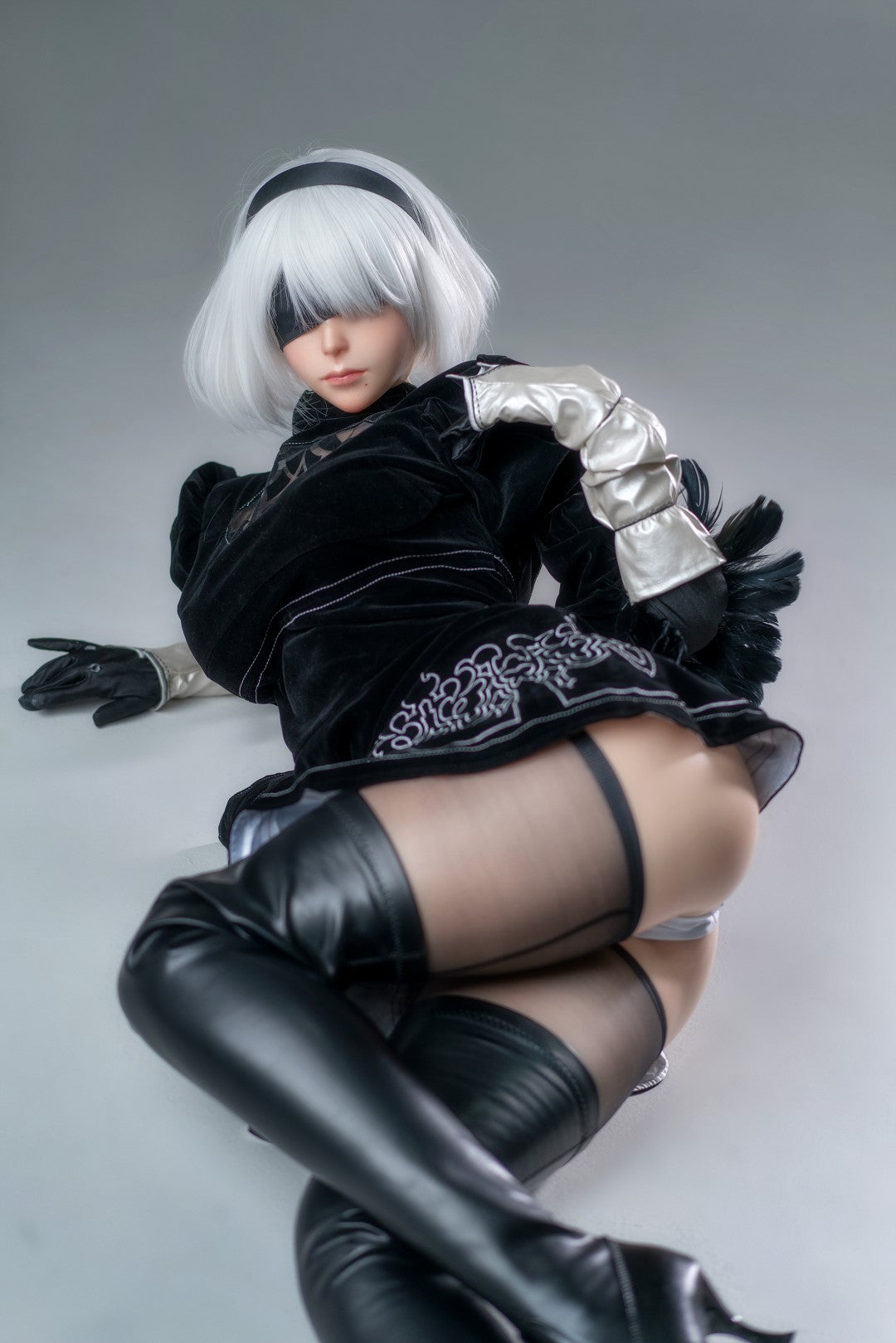 Yorha 2B Sex Doll (žaidimo moteris 171 cm E-Cup Nr. 18 silikonas) EXPRESS