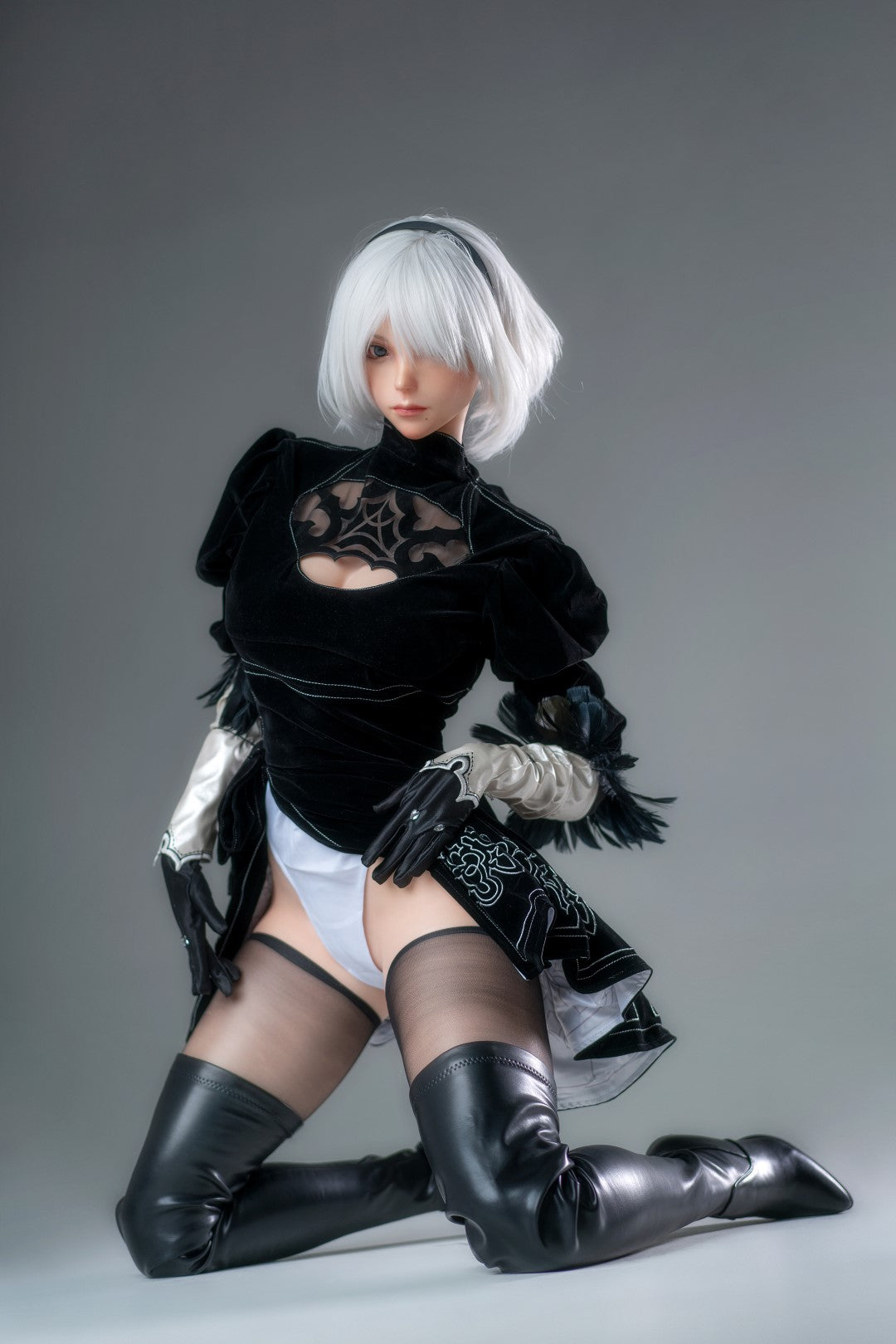 Yorha 2B Sex Doll (žaidimo moteris 171 cm E-Cup Nr. 18 silikonas)