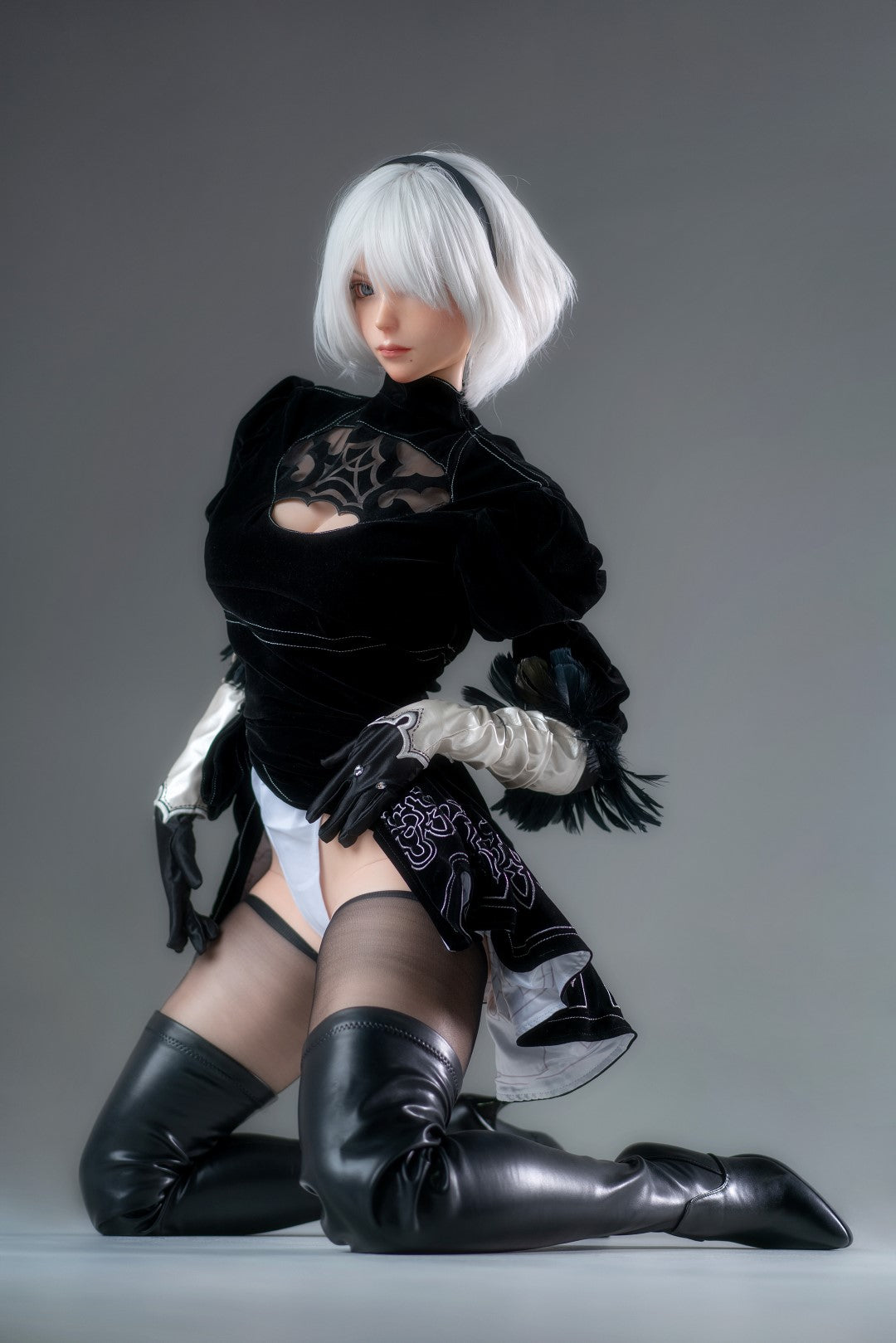 Yorha 2B Sex Doll (žaidimo moteris 171 cm E-Cup Nr. 18 silikonas)