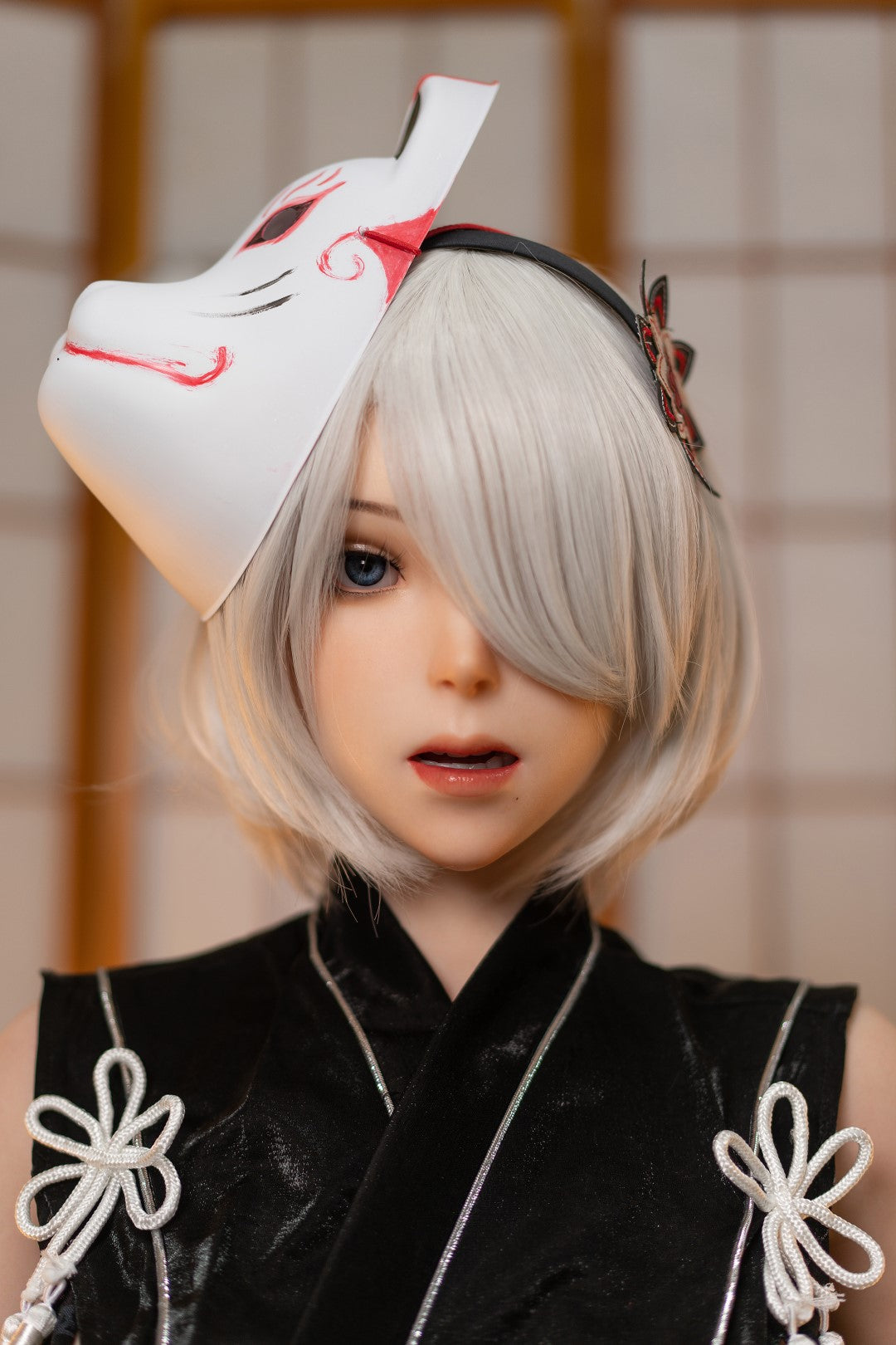 Yorha 2B Sex Doll (Game Lady 171 cm E-Cup Nr. 24 silikonas)