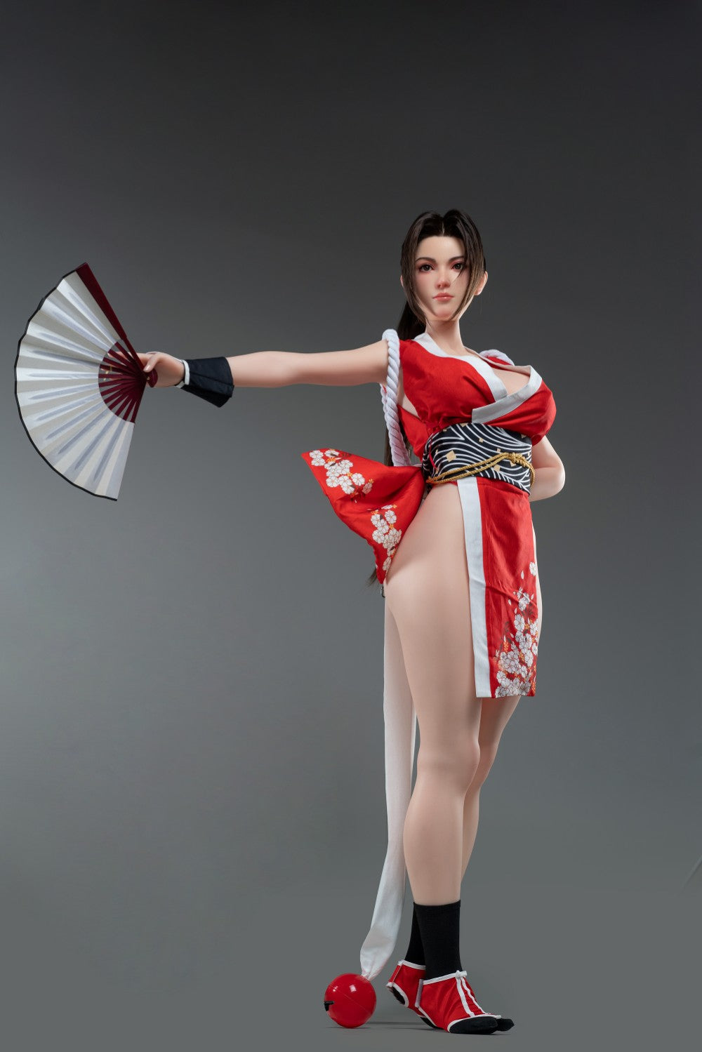 Mai Shiranui Sex Doll (Game Lady 165 cm G-Cup Nr. 28 silikonas)