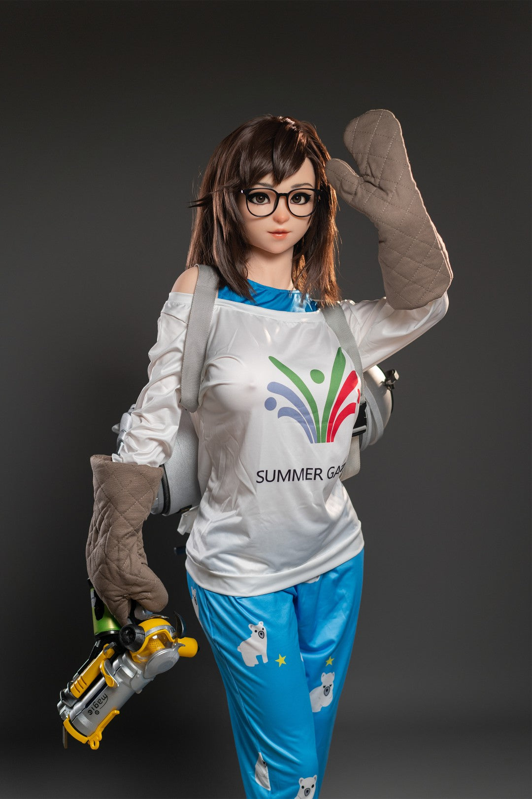 „Mei Sex Doll“ („Game Lady“ 165 cm G-Cup Nr. 40-1 silikonas)