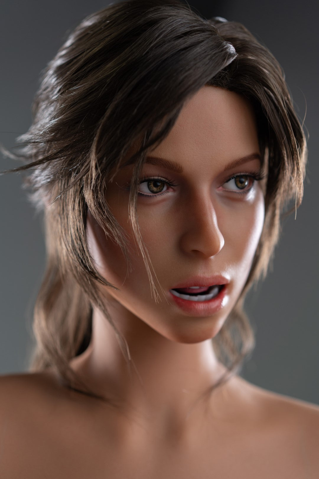 Lara Croft Sex Doll (Game Lady 166 cm E-Cup Nr. 20 silikonas) EXPRESS