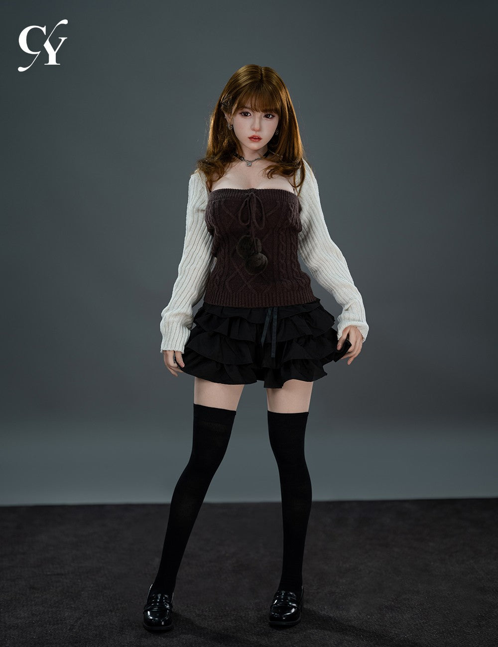 Sekso lėlė Liang (TOP CYDOLL 157 cm D puodelis TPE + silikonas)