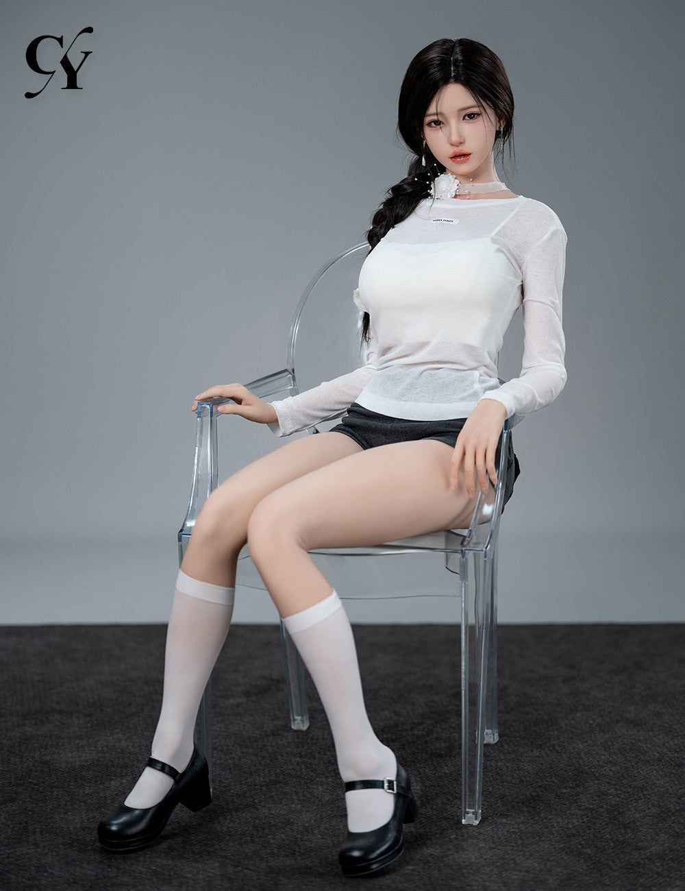 Sekso lėlė Liang (TOP CYDOLL 168 cm F-puodelis TPE + silikonas)