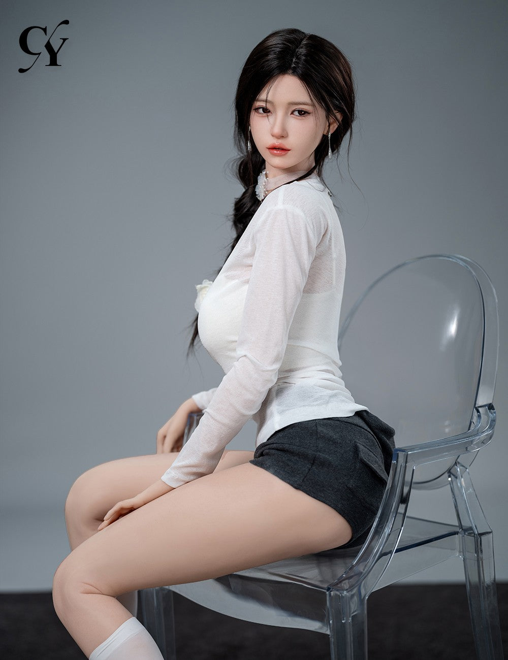 Sekso lėlė Liang (TOP CYDOLL 168 cm F-puodelis TPE + silikonas)