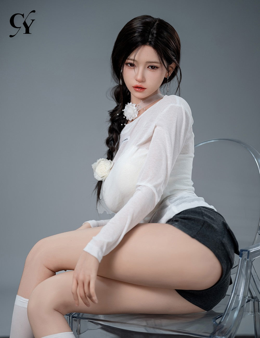 Sekso lėlė Liang (TOP CYDOLL 168 cm F-puodelis TPE + silikonas)
