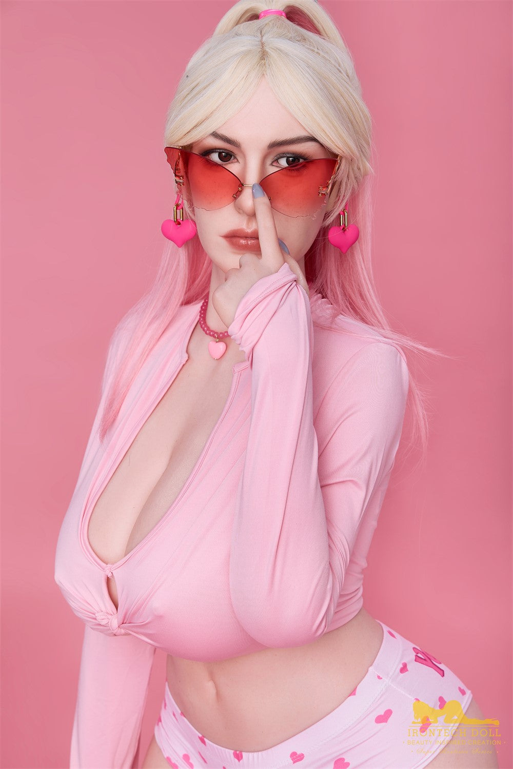 Sekso lėlė Lottie Shemale (Irontech Doll 162 cm J-Kupa S25 silikonas)