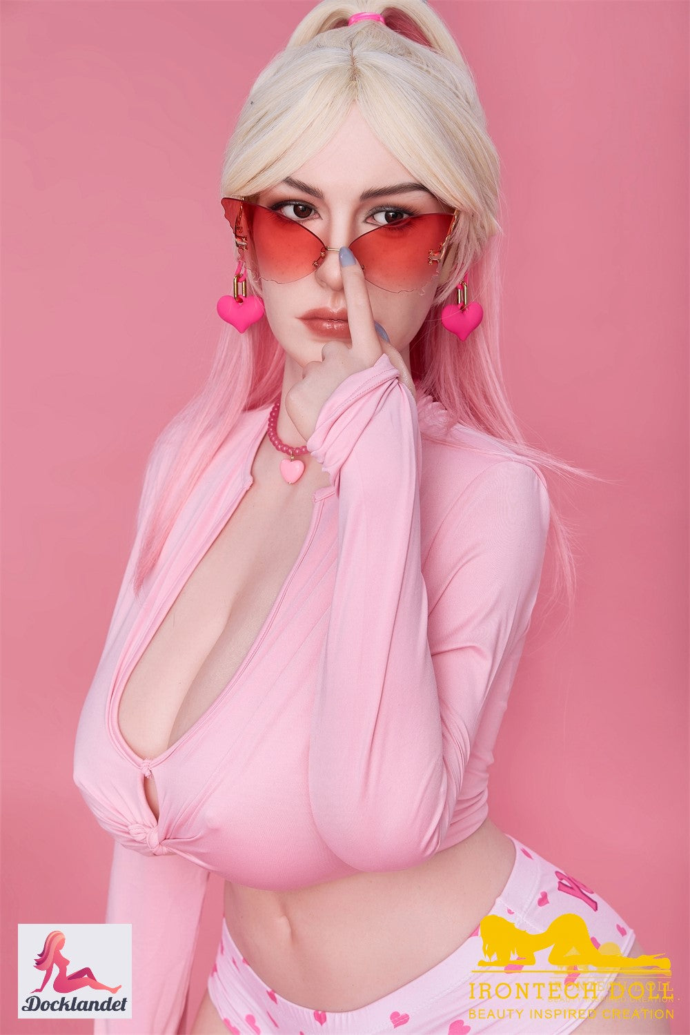 Lottie Shemale Sex Doll (Irontech Doll 162 cm J-Kupa S25 silikonas)