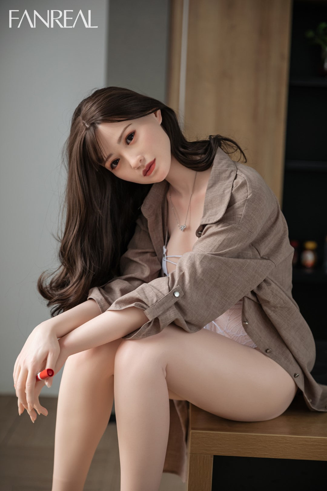 Josie sekso lėlė (FanReal Doll 162 cm C formos silikonas)