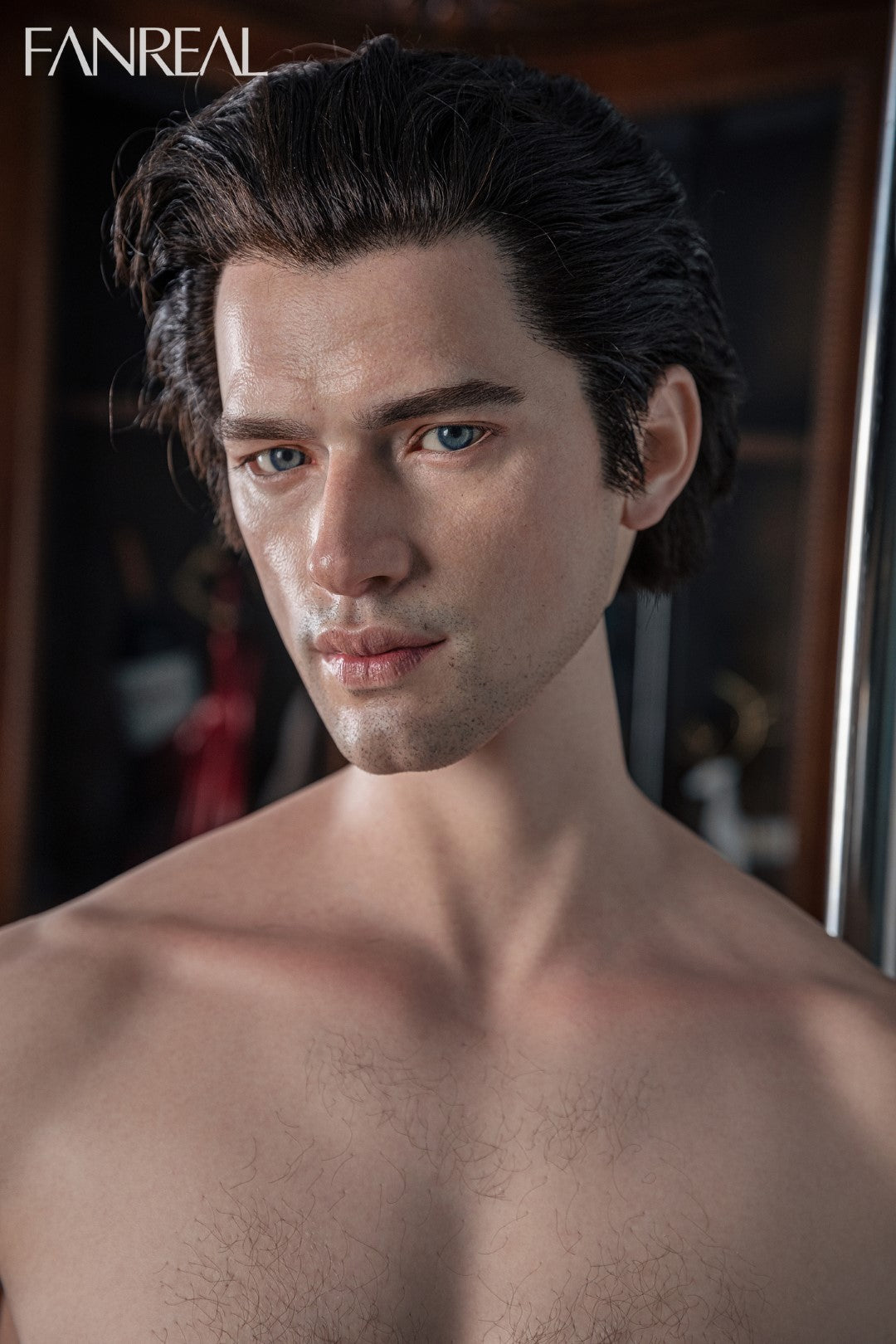 Carterio vyriška sekso lėlė (FanReal Doll 173cm silikoninis)