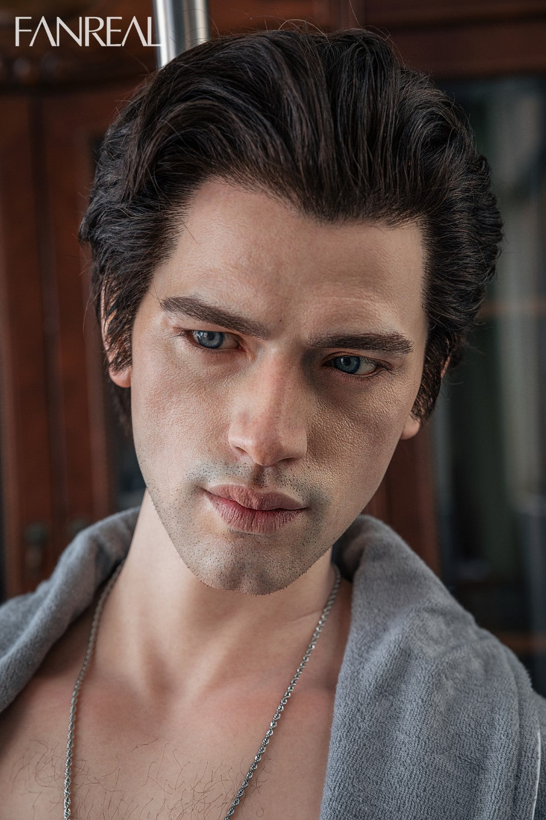 Carterio vyriška sekso lėlė (FanReal Doll 173cm silikoninis)