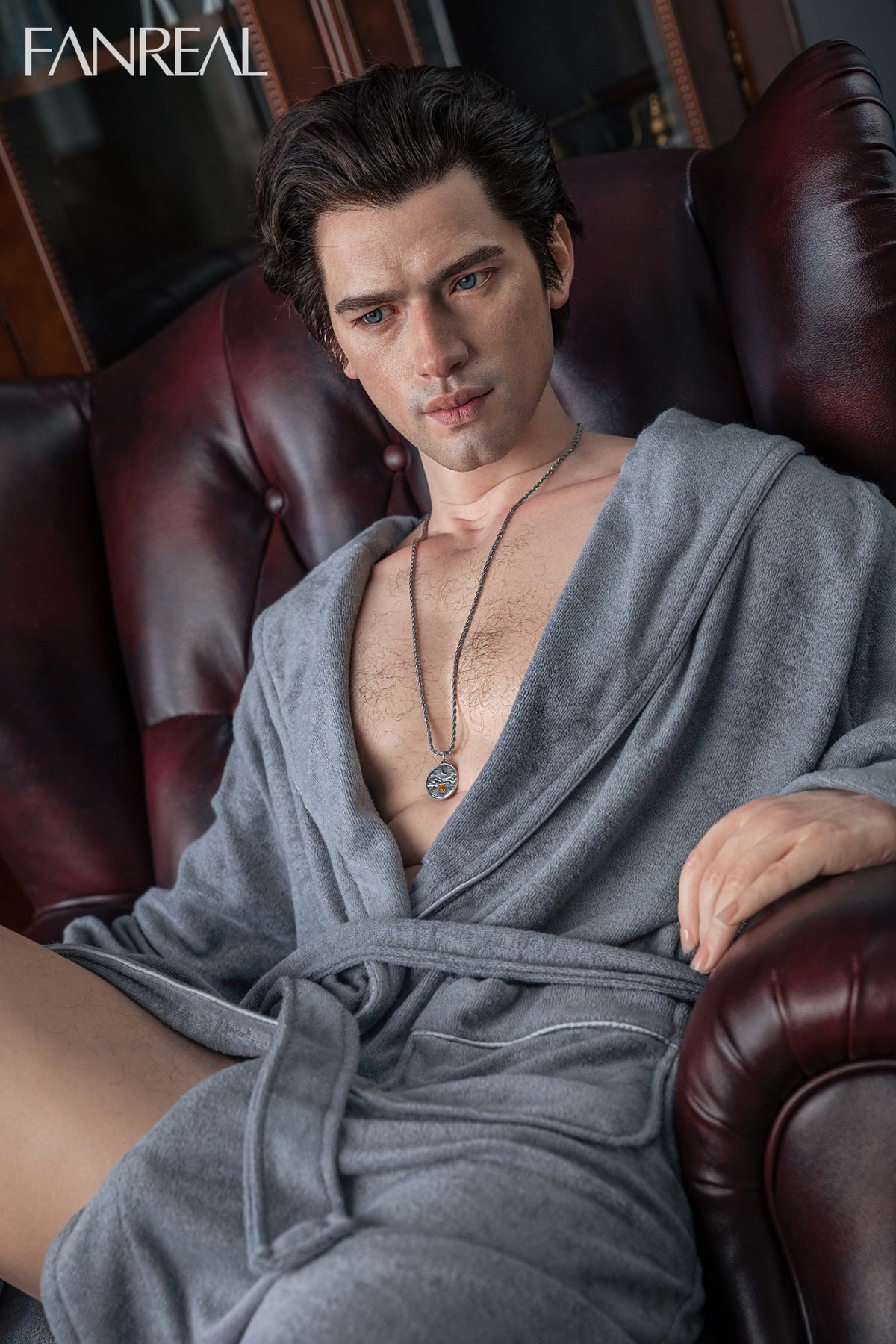 Carterio vyriška sekso lėlė (FanReal Doll 173cm silikoninis)