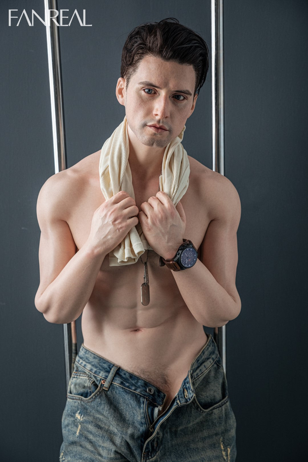 Henry Male Sex Doll (FanReal Doll 173cm silikoninis)