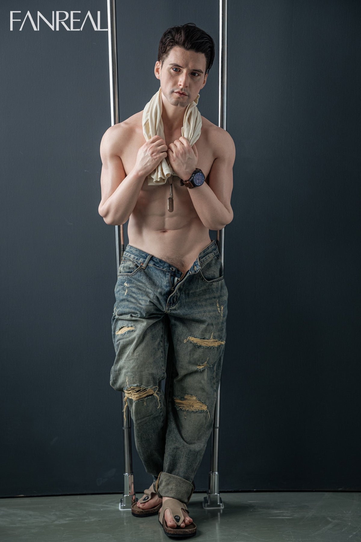 Henry Male Sex Doll (FanReal Doll 173cm silikoninis)