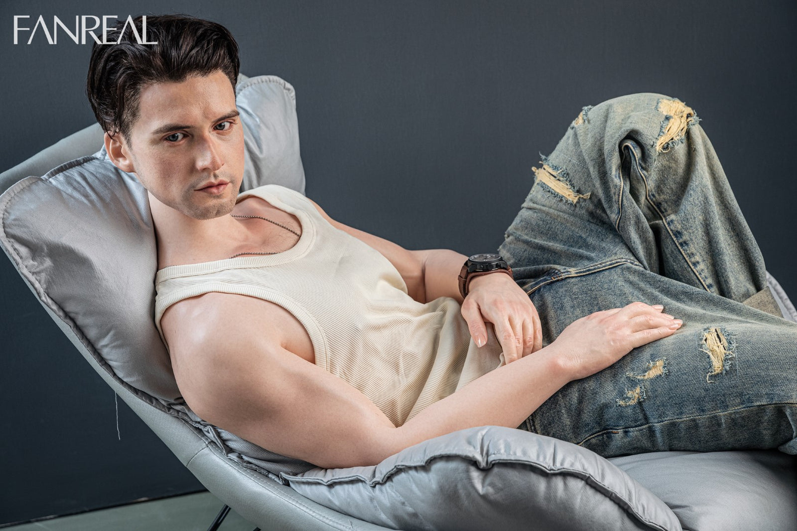 Henry Male Sex Doll (FanReal Doll 173cm silikoninis)