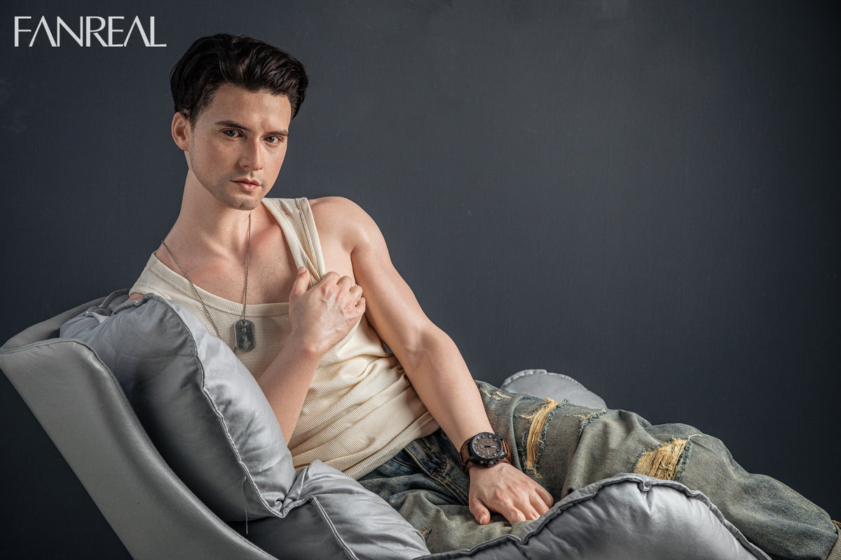 Henry Male Sex Doll (FanReal Doll 173cm silikoninis)