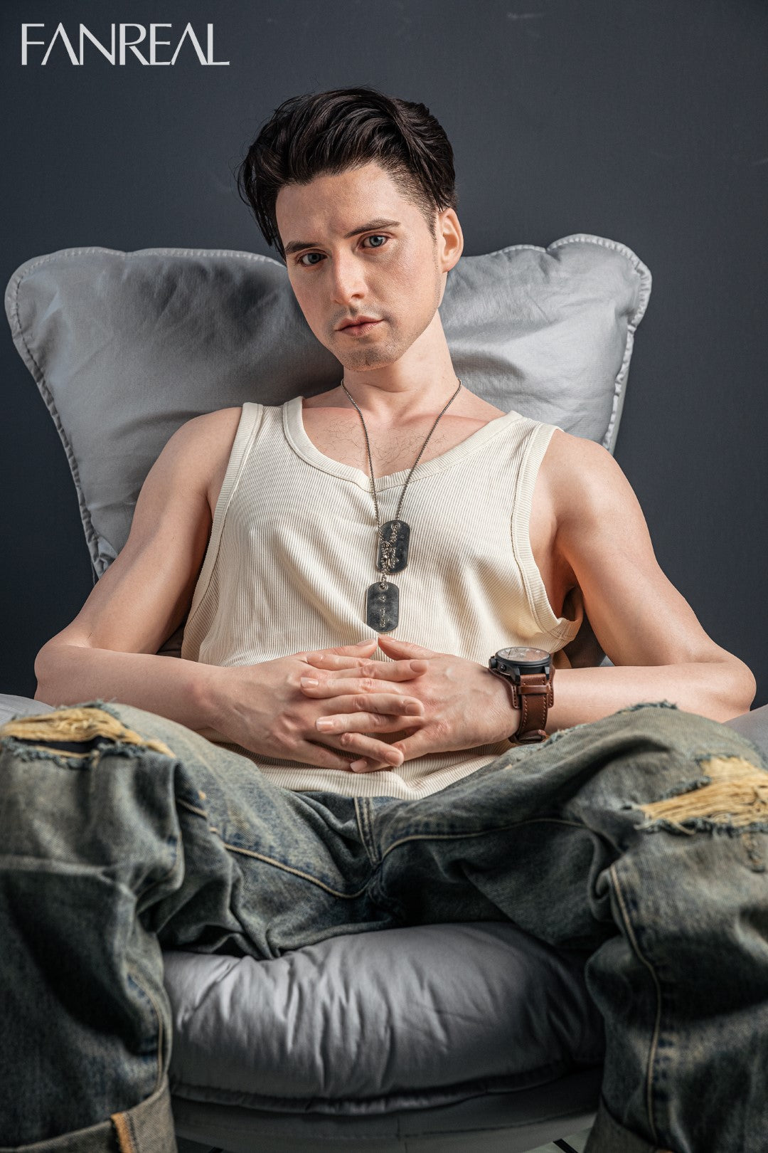Henry Male Sex Doll (FanReal Doll 173cm silikoninis)