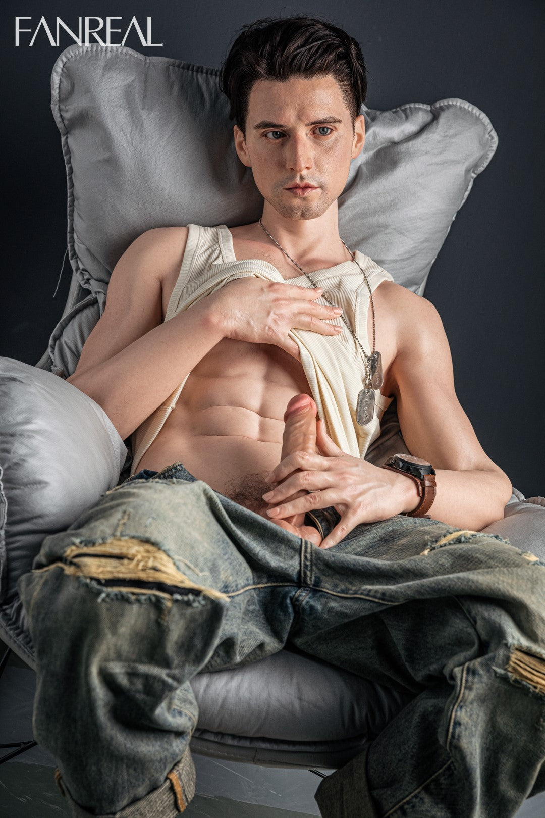 Henry Male Sex Doll (FanReal Doll 173cm silikoninis)