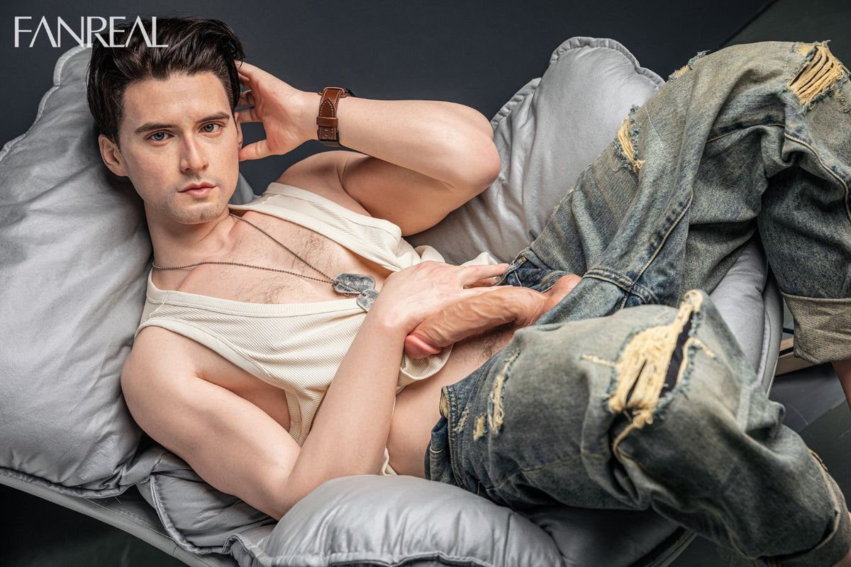 Henry Male Sex Doll (FanReal Doll 173cm silikoninis)
