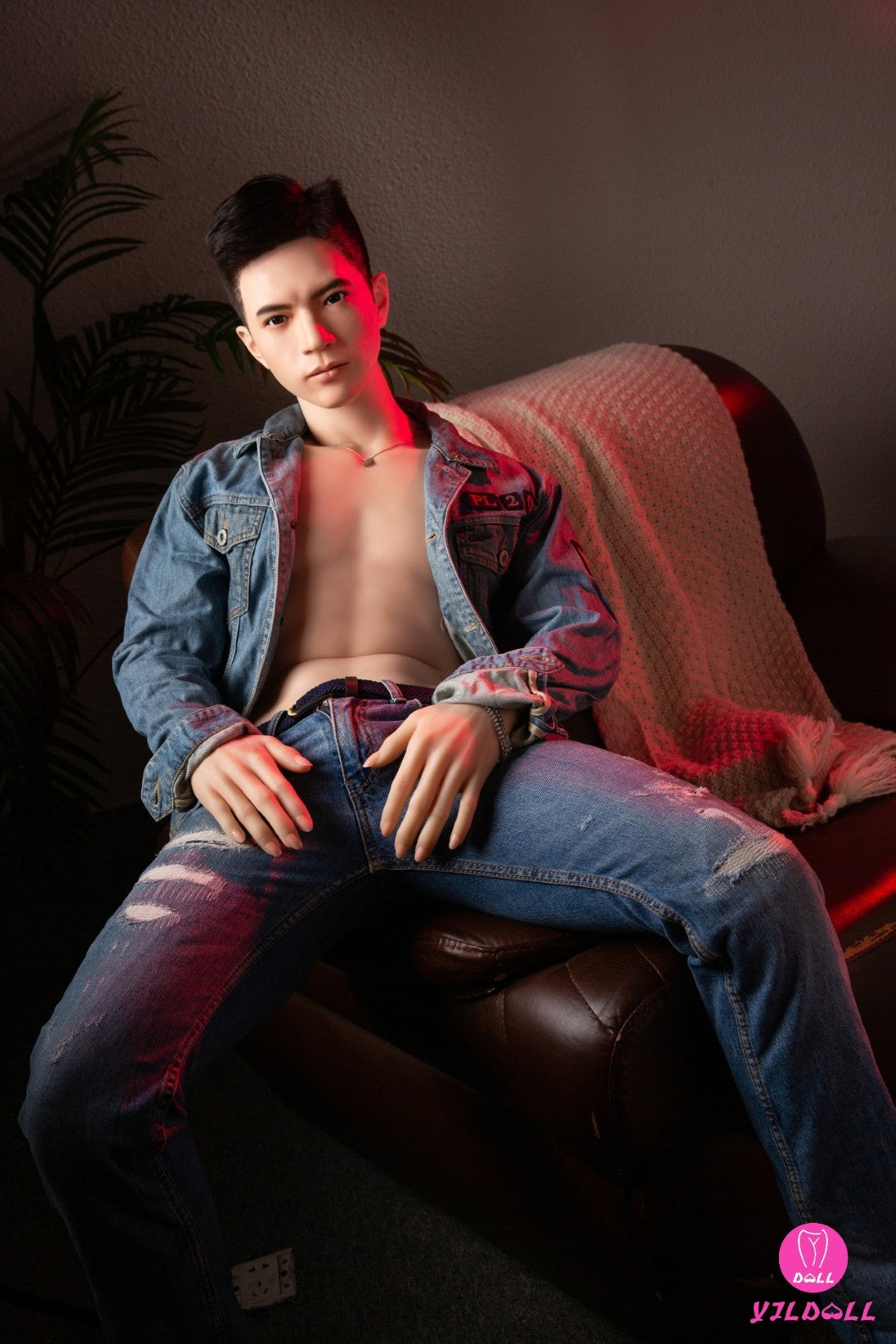 Edvardo vyrų sekso lėlė (YJL Doll 177 cm MD018 silikonas)