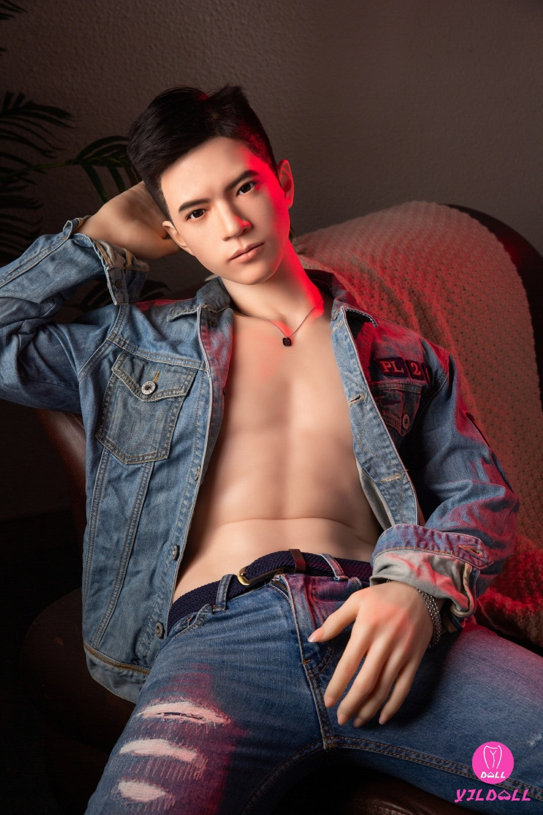 Edvardo vyrų sekso lėlė (YJL Doll 177 cm MD018 silikonas)