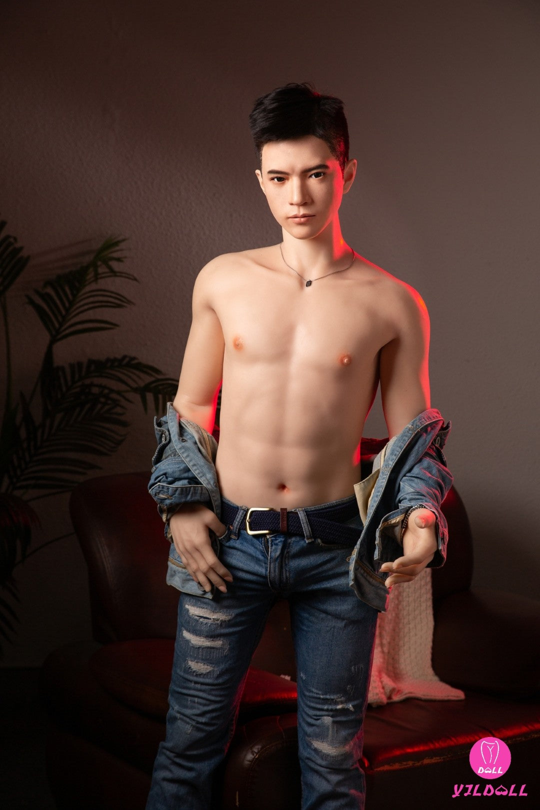 Edvardo vyrų sekso lėlė (YJL Doll 177 cm MD018 silikonas)