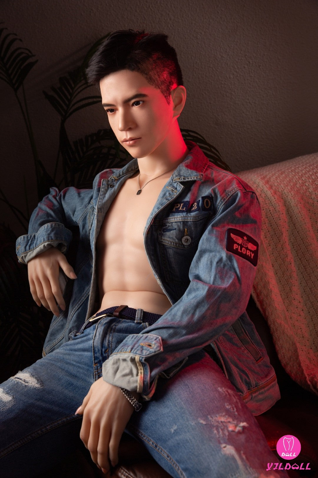 Edvardo vyrų sekso lėlė (YJL Doll 177 cm MD018 silikonas)