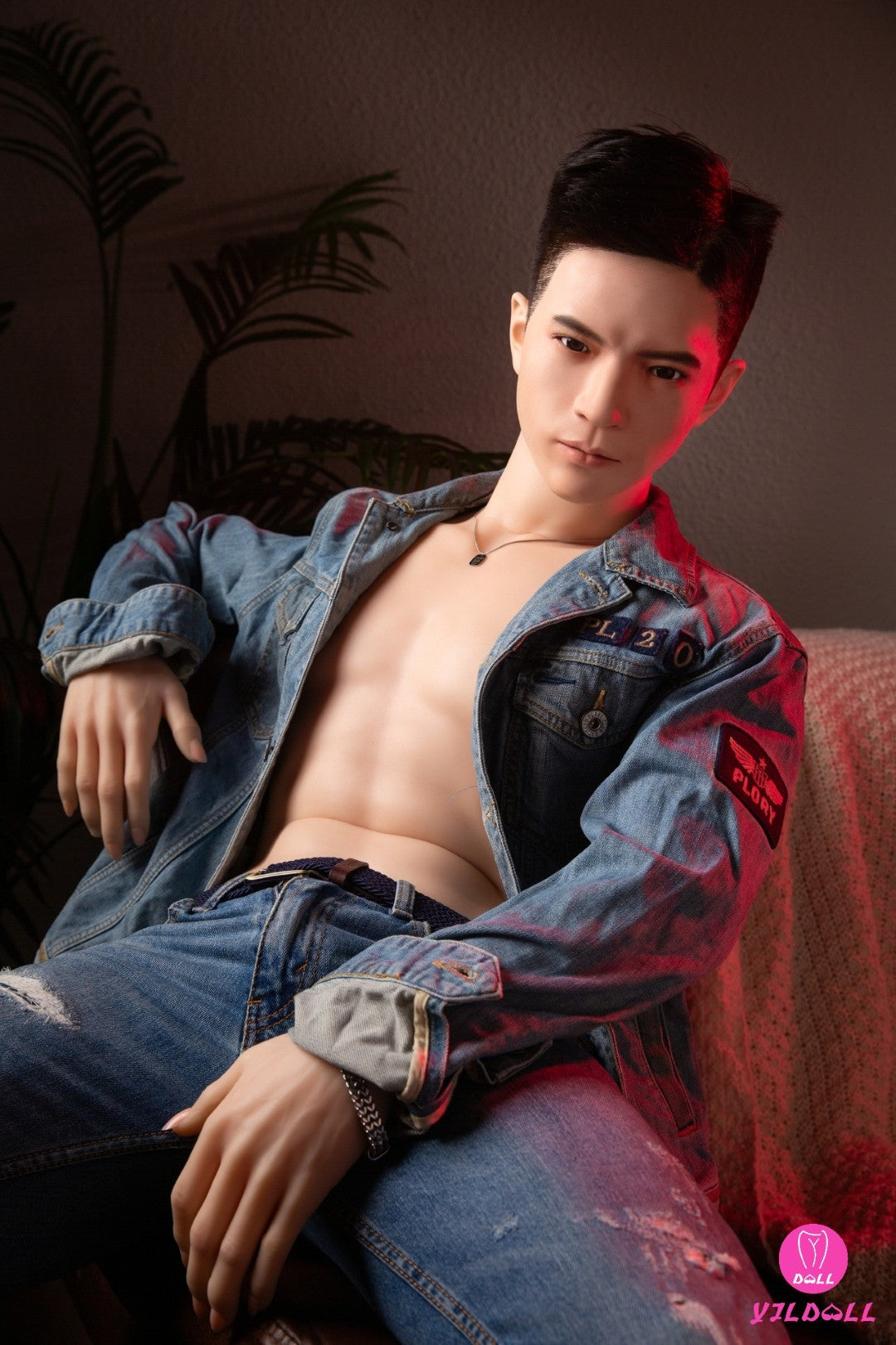 Edvardo vyrų sekso lėlė (YJL Doll 177 cm MD018 silikonas)