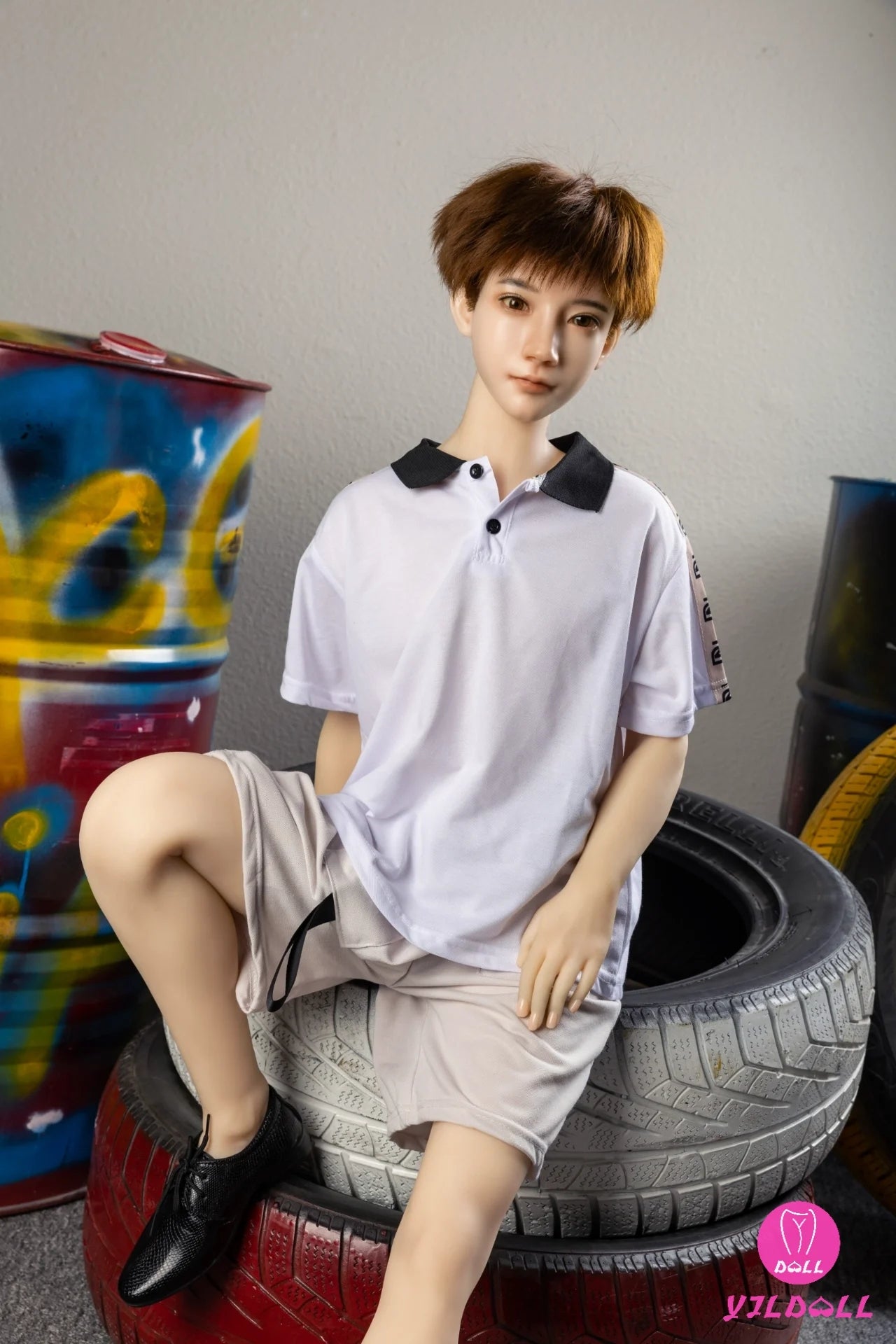 John Male Sex Doll (YJL Doll 135 cm MD004 TPE + silikonas)