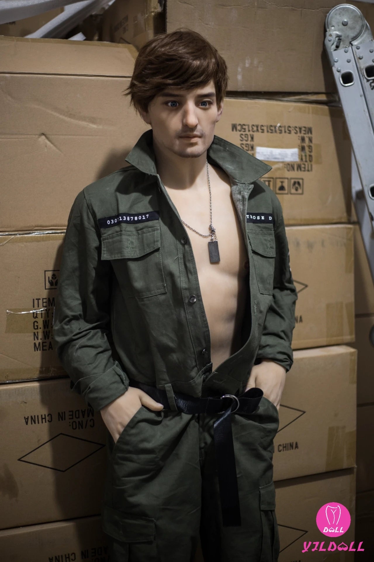 Robertas vyriškas sekso lėlė (YJL Doll 175 cm MD006 TPE)