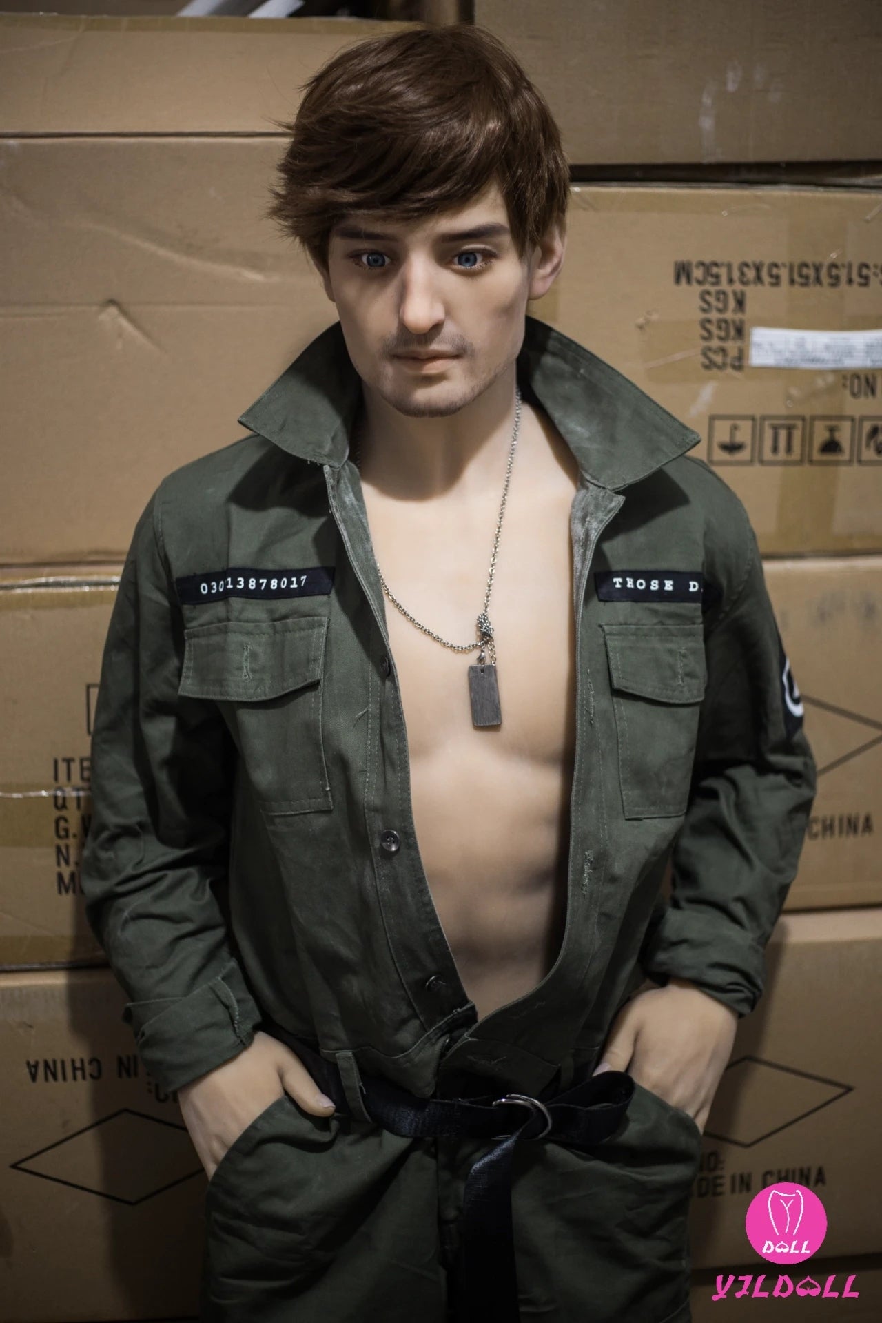 Robertas vyriškas sekso lėlė (YJL Doll 175 cm MD006 TPE)