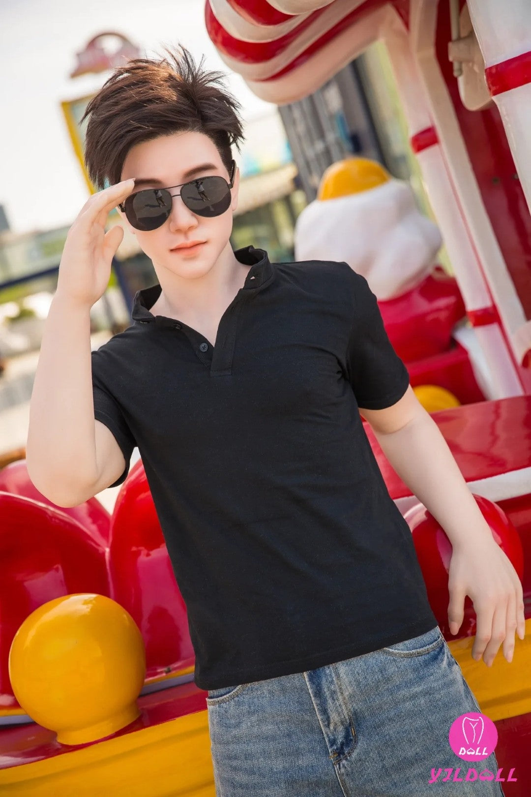 Jack Male Sex Doll (YJL Doll 177 cm MD010 silikonas)