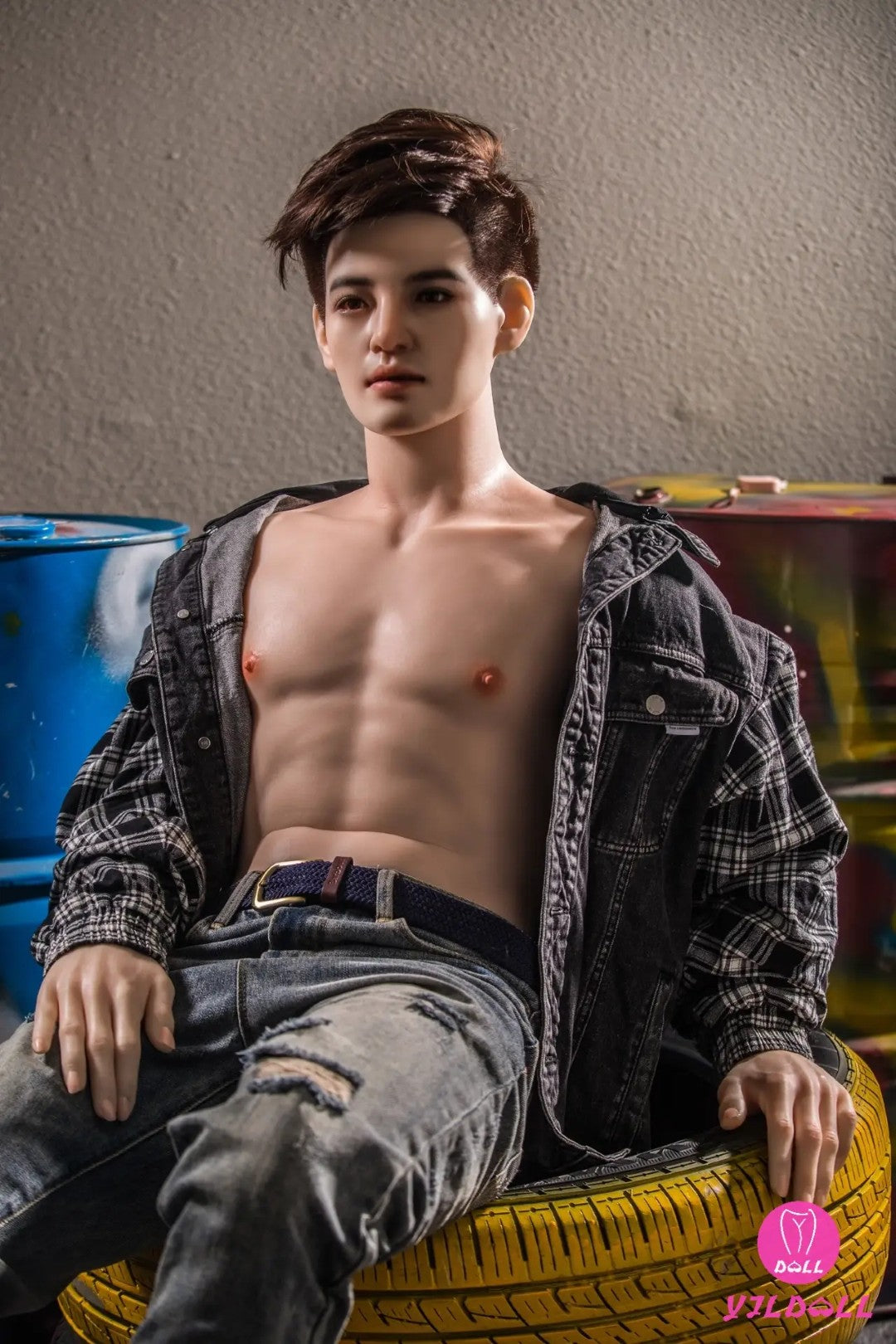 Joseph Male Sex Doll (YJL Doll 177 cm MD011 silikonas)
