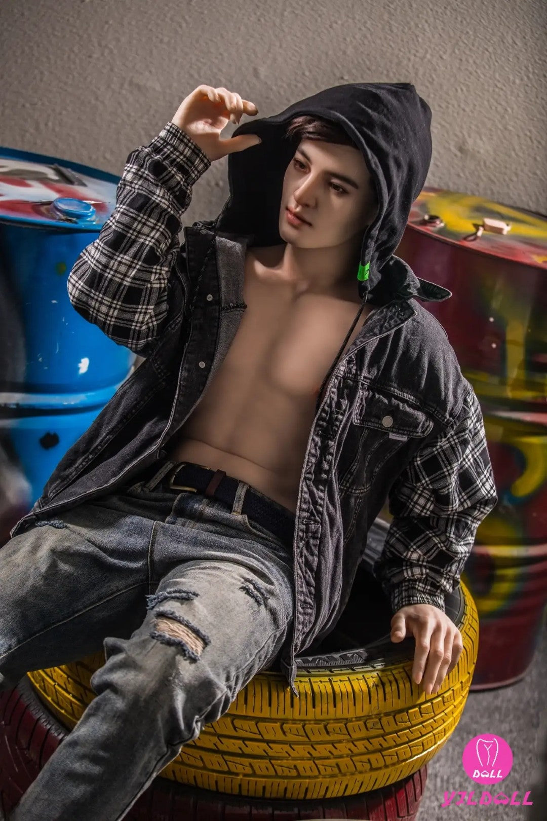 Joseph Male Sex Doll (YJL Doll 177 cm MD011 silikonas)