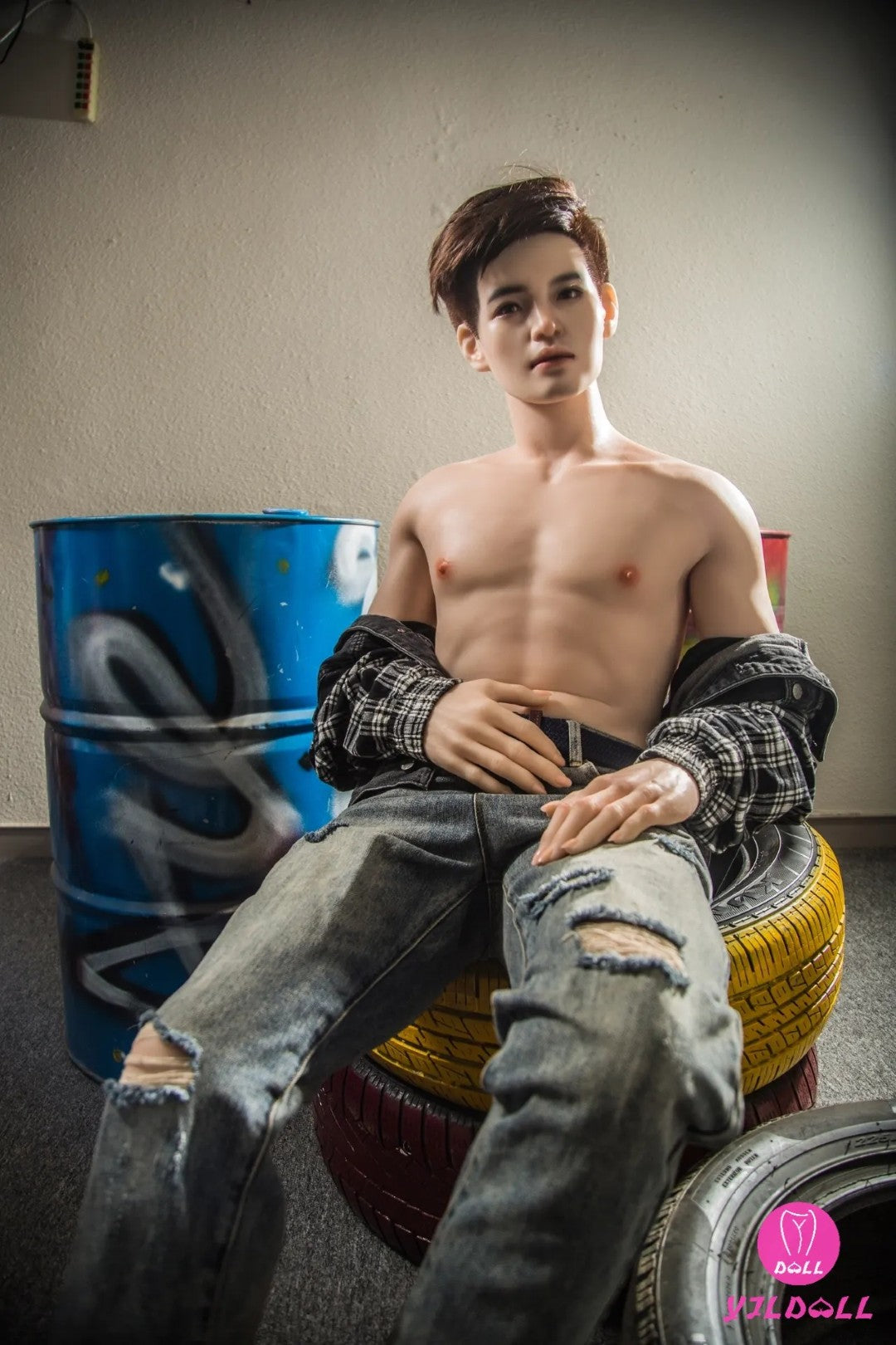 Joseph Male Sex Doll (YJL Doll 177 cm MD011 silikonas)