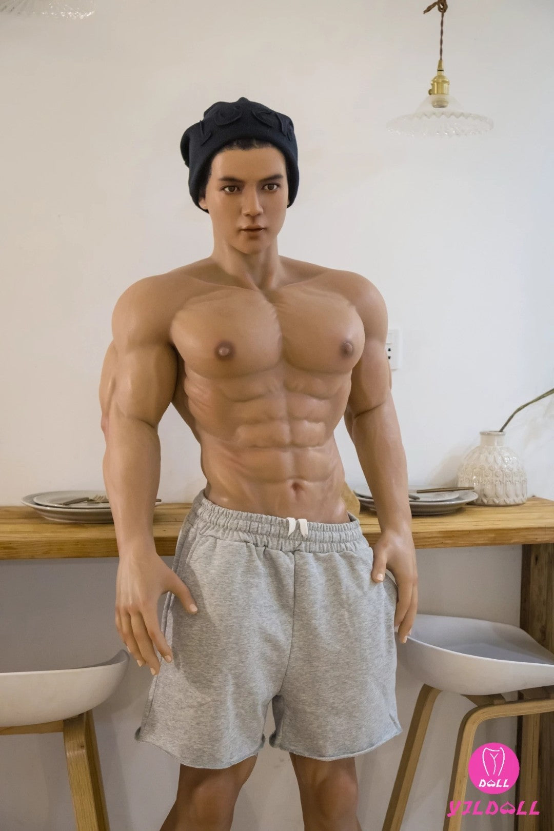 Richard Male Sex Doll (YJL Doll 180 cm MD012 silikonas)