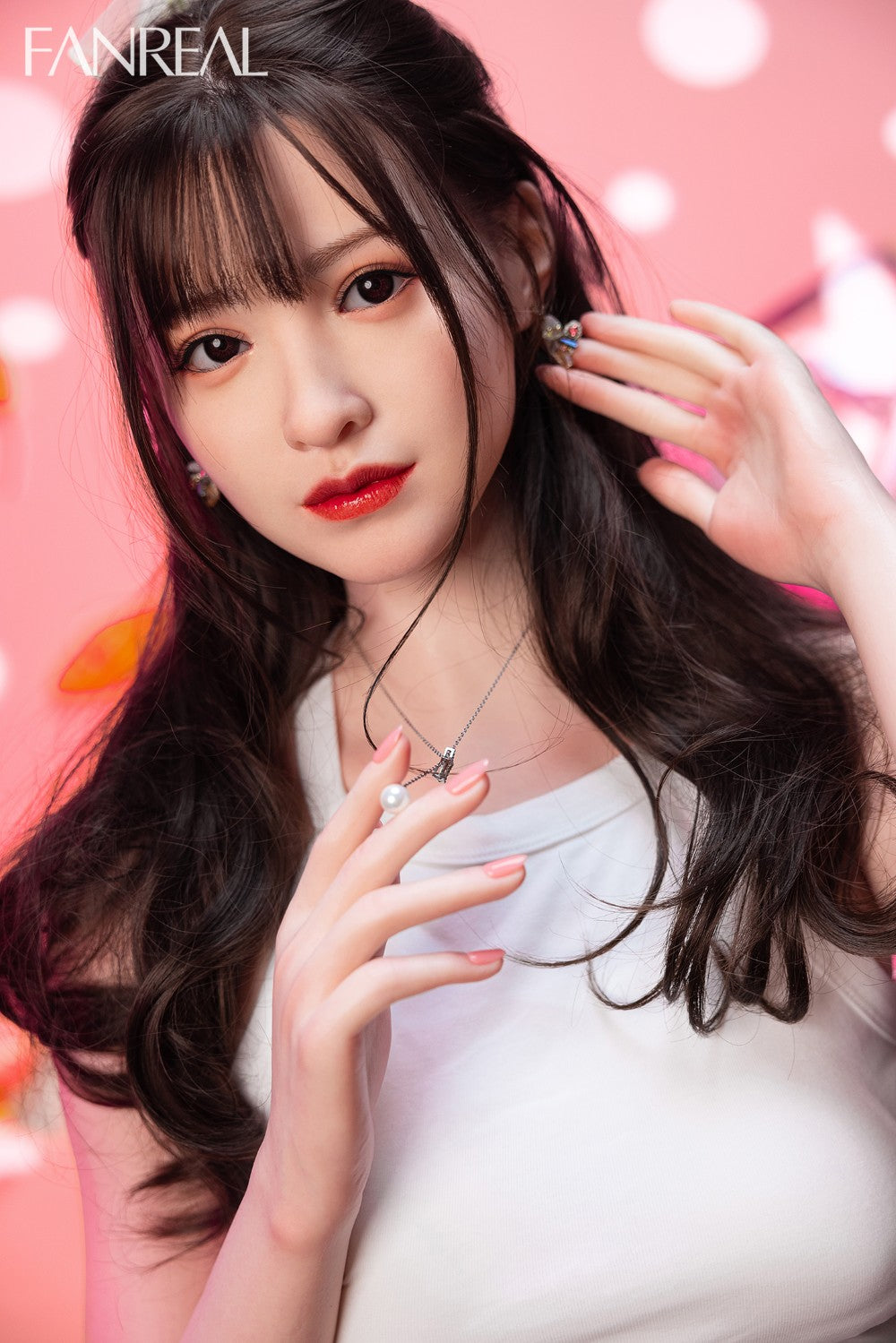 Josie Sex Doll (FanReal Doll 163 cm C puodelis, silikonas)