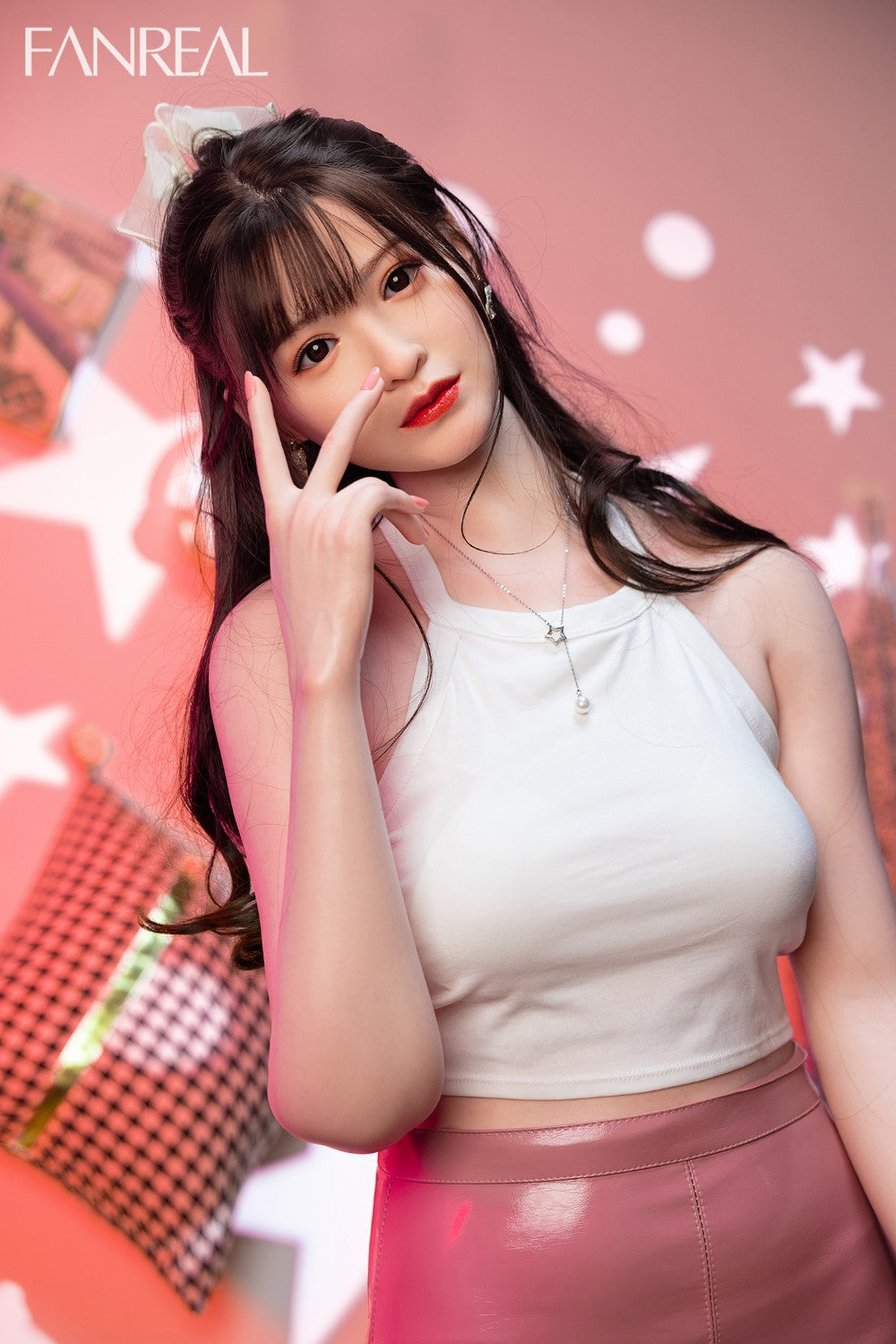 Josie Sex Doll (FanReal Doll 163 cm C puodelis, silikonas)