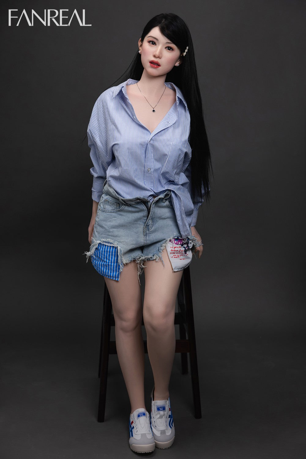 Kimmy Sex Doll (FanReal Doll 155 cm F puodelis RST silikonas)