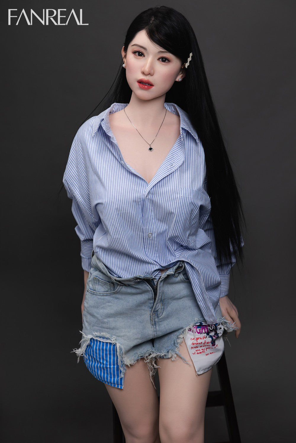 Kimmy Sex Doll (FanReal Doll 155 cm F puodelis RST silikonas)