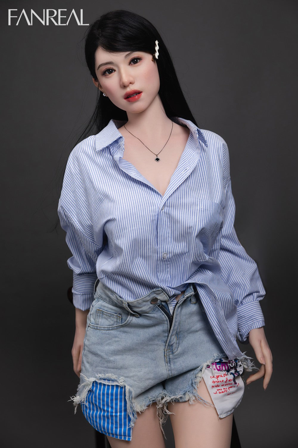 Kimmy Sex Doll (FanReal Doll 155 cm F puodelis RST silikonas)