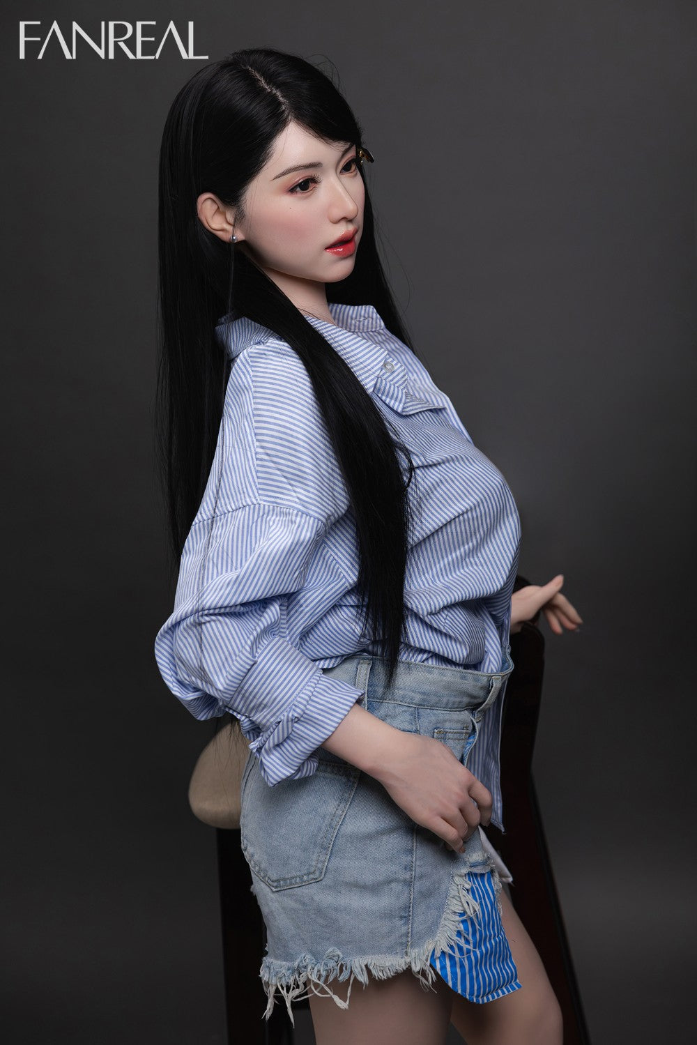Kimmy Sex Doll (FanReal Doll 155 cm F puodelis RST silikonas)
