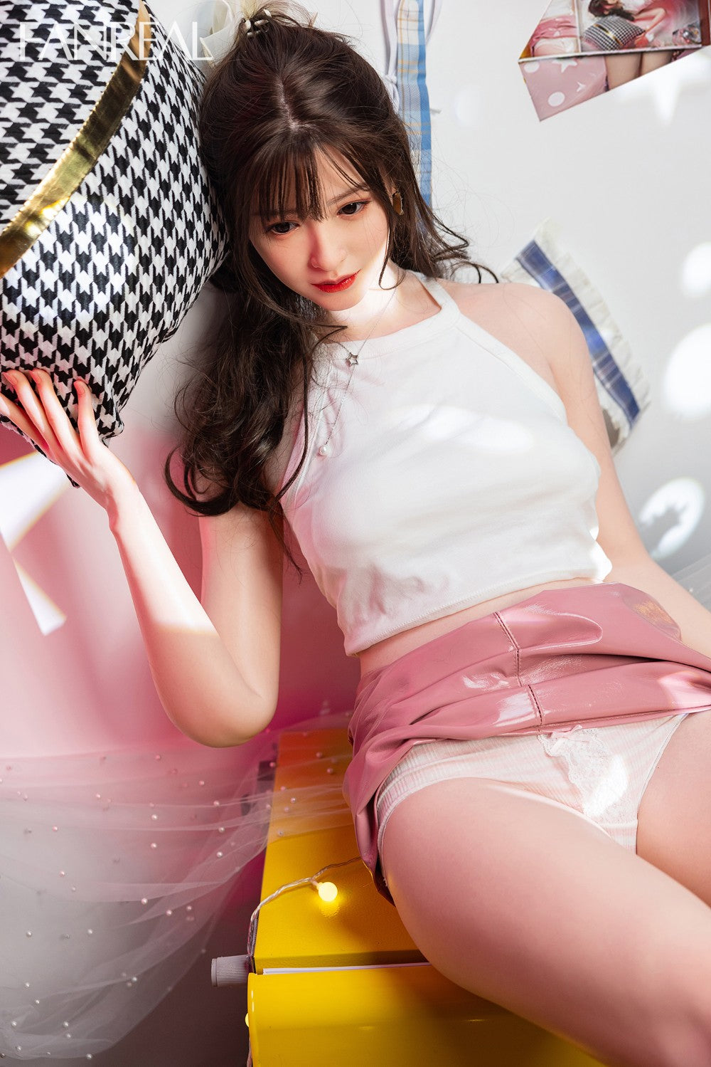 Josie Sex Doll (FanReal Doll 163 cm C puodelis, silikonas)