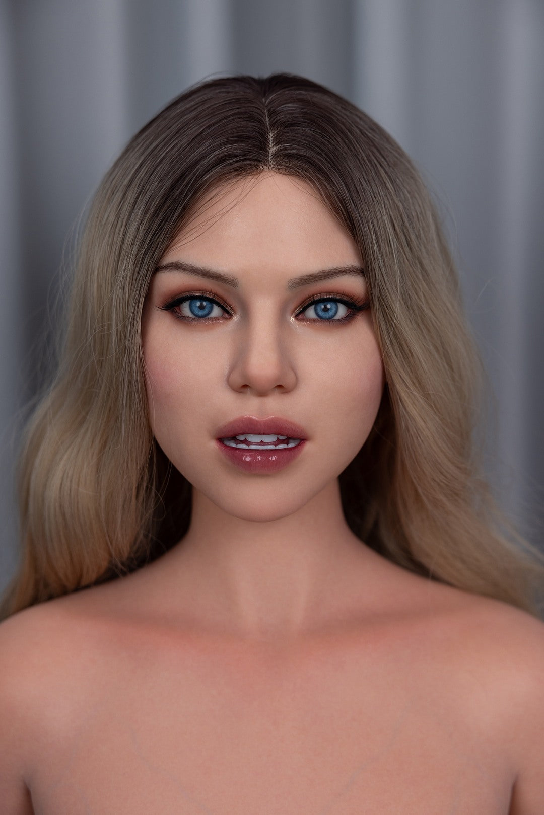Carlee Torso Sex Doll (FanReal Doll 109 cm F-puodelis silikonas) EXPRESS
