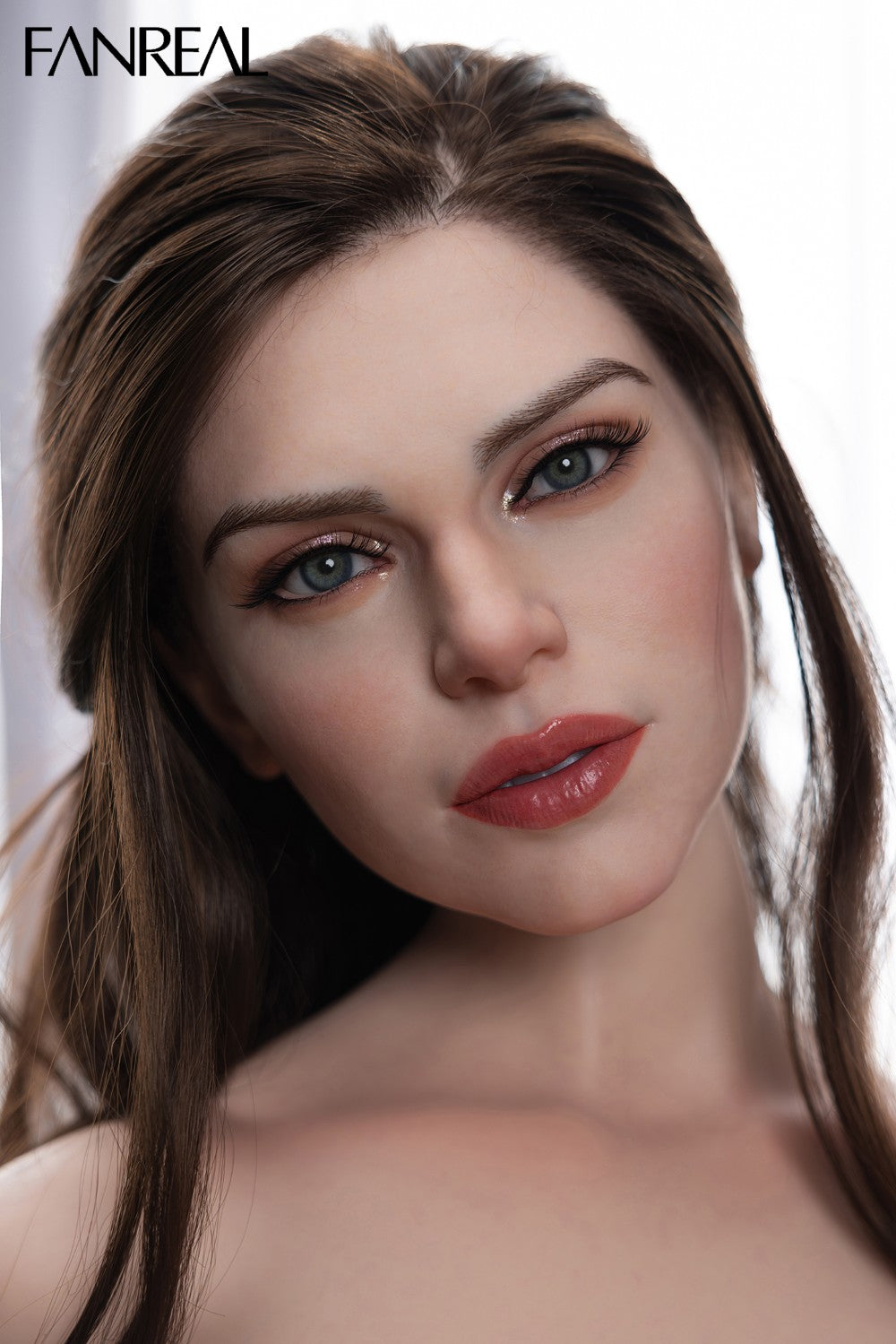 Gina Sex Doll (FanReal Doll 168 cm F puodelis silikonas)